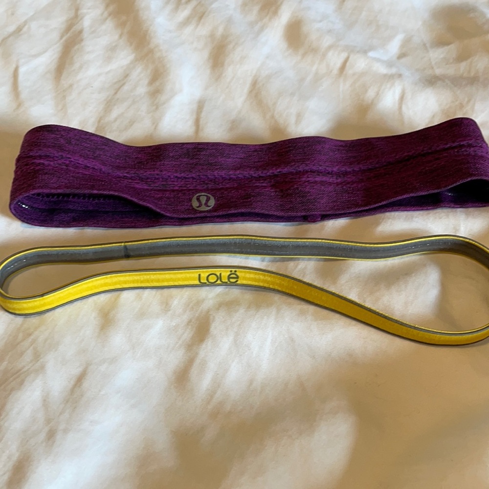 Lululemon and like headband bundle